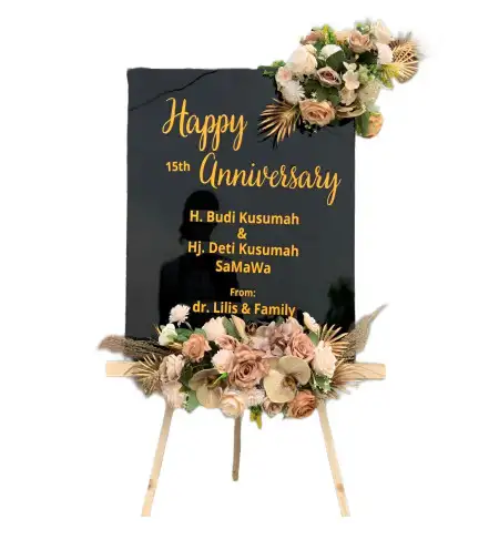 Papan Bunga Akrilik Itlay Hisage